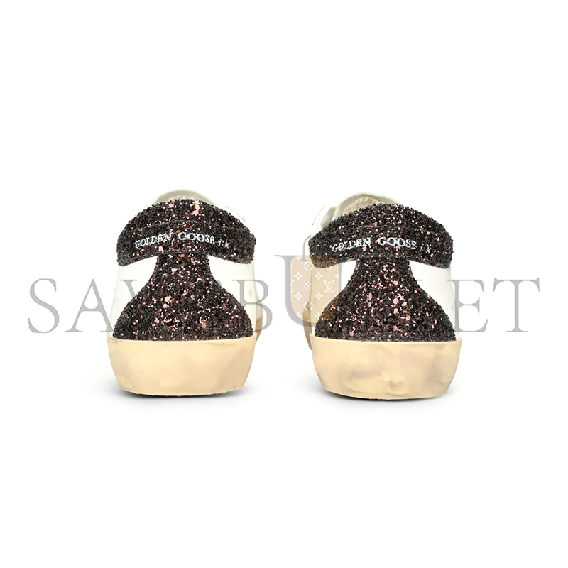 GOLDEN GOOSE WOMEN'S SUPERSTAR STAR-APPLIQUE LOW-TOP LEATHER SNEAKERS GWF00102